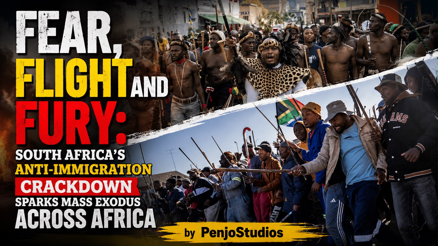 Migrants fleeing South Africa amid protests
