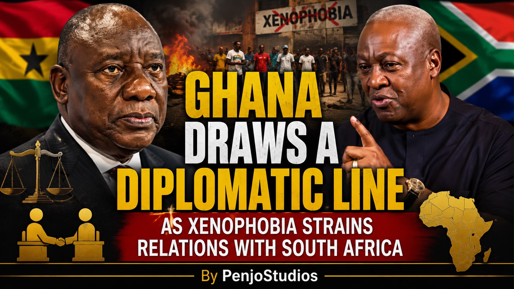 Diplomatic relations strained between Ghana and South Africa over xenophobia