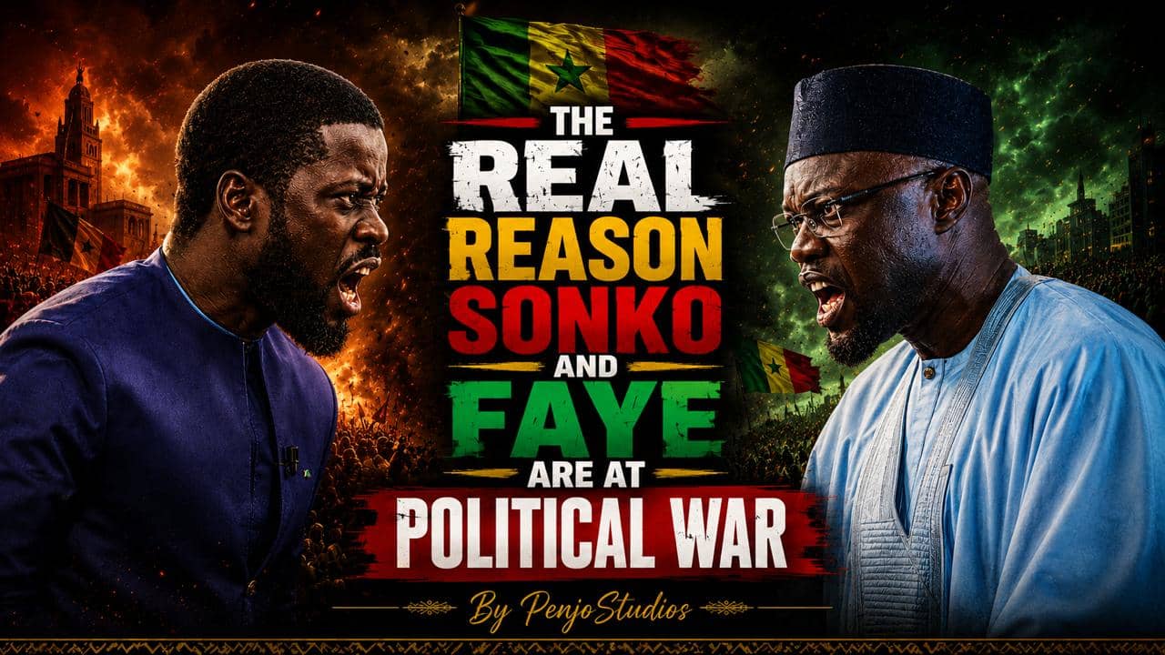 President Bassirou Diomaye Faye and Ousmane Sonko of Senegal